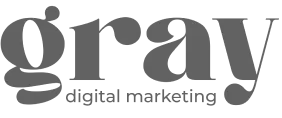 Gray Digital Marketing Logo